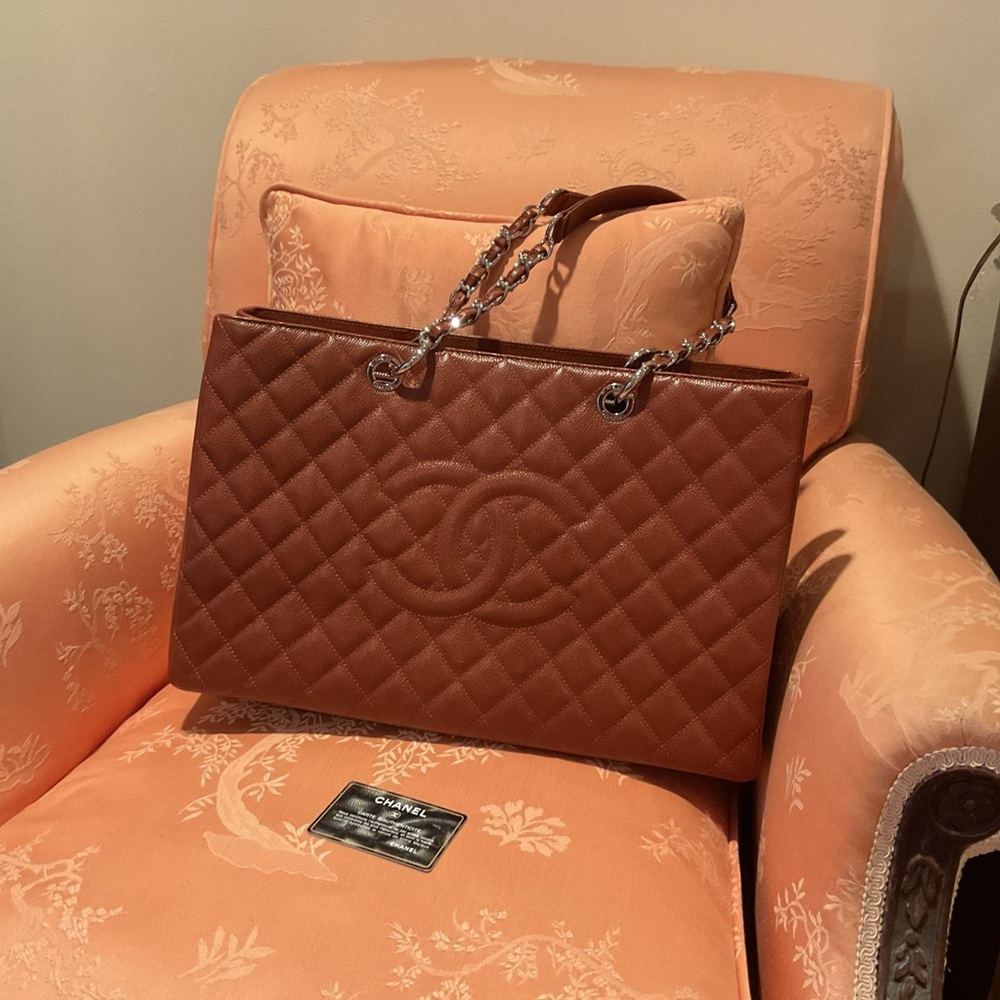 Chanel xl grand shopping tote Gst